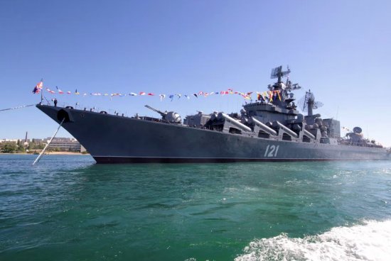 俄“莫斯科”號導彈巡洋艦沉沒