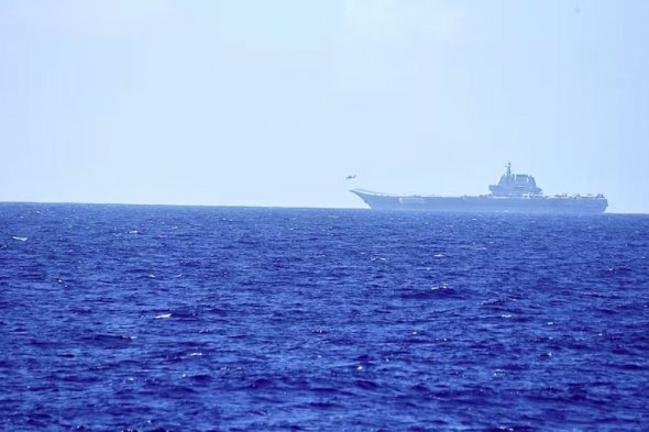 中國軍艦重返西太平洋進行實彈演練