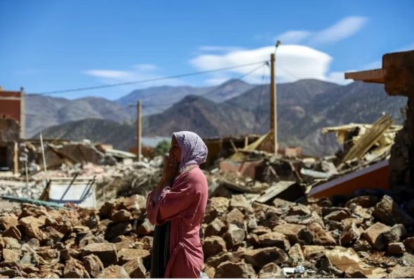 摩洛哥地震死亡人數(shù)超過2800人 幸存者在戶外露營
